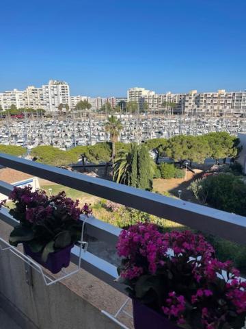 Studio Cabine Vue Mer Et Port Карнон Плаж Екстериор снимка