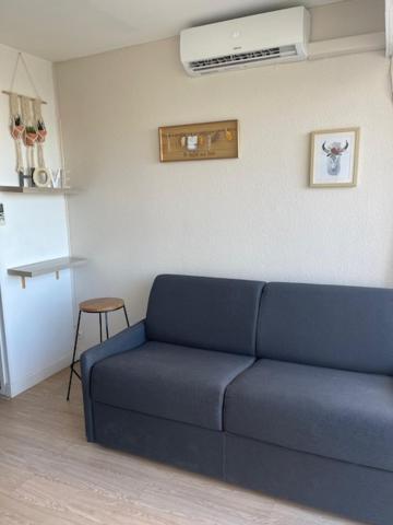 Studio Cabine Vue Mer Et Port Карнон Плаж Екстериор снимка